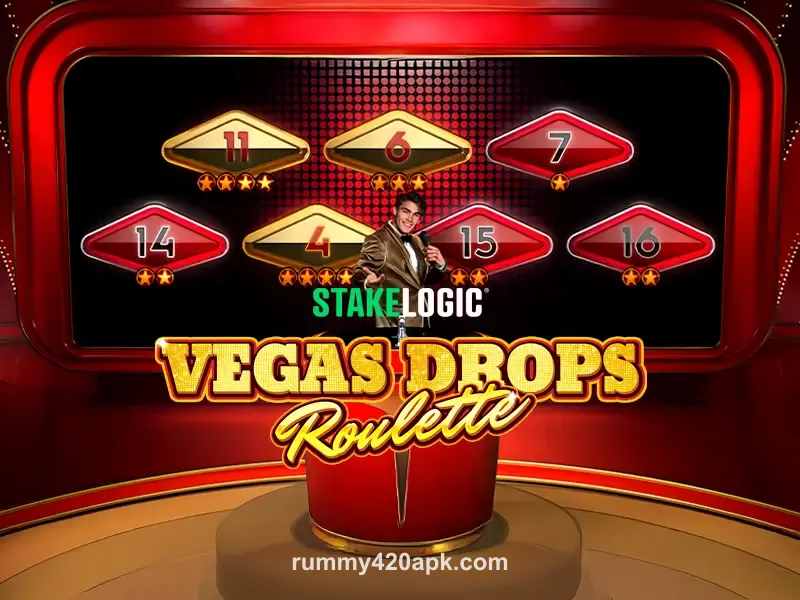 Vegas Drops Roulette Game Image